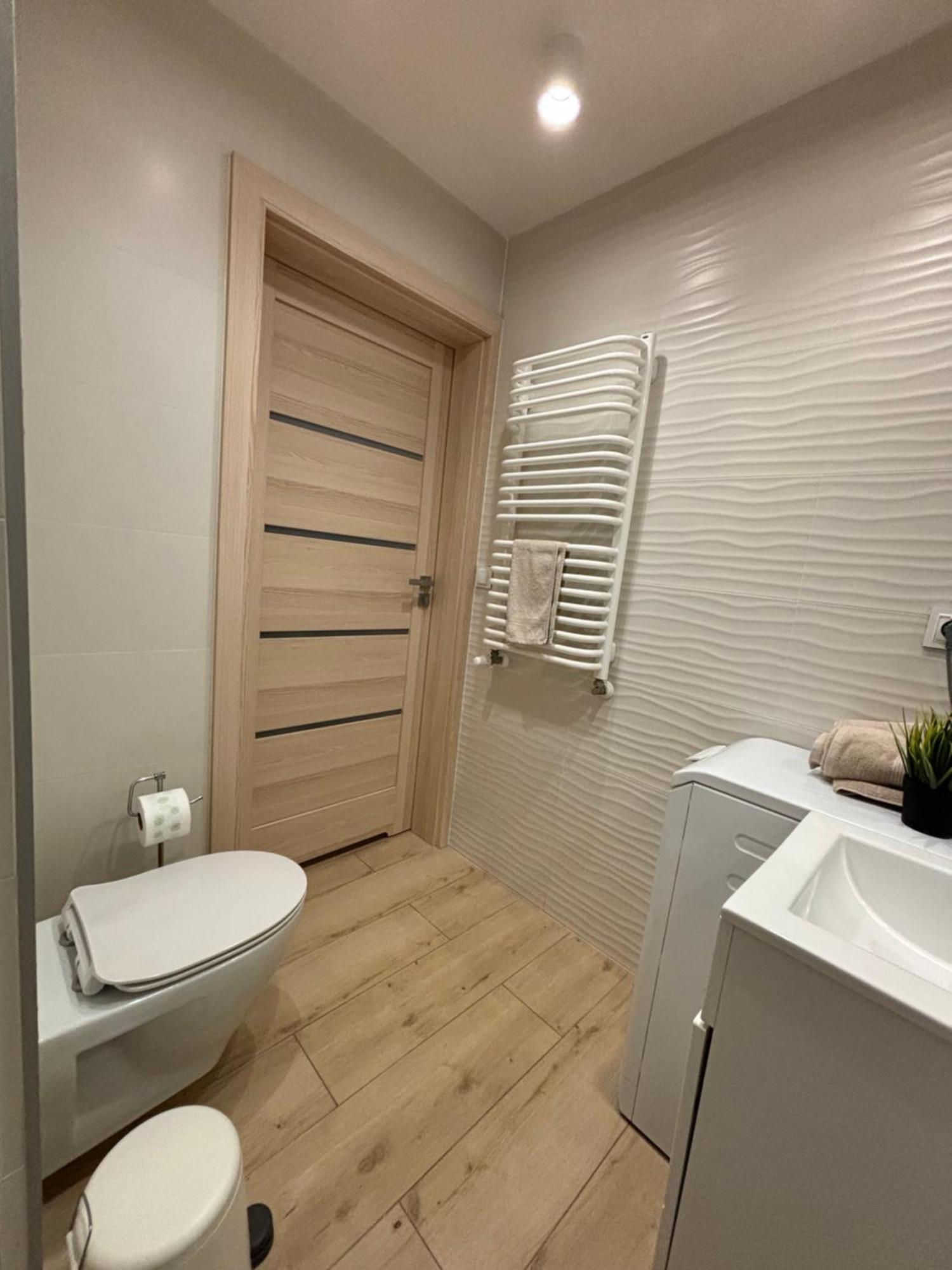 Chopin Park Lux Apartment, Self Check-In 24H, Free Parking, Air-Conditioning Poznań Rum bild