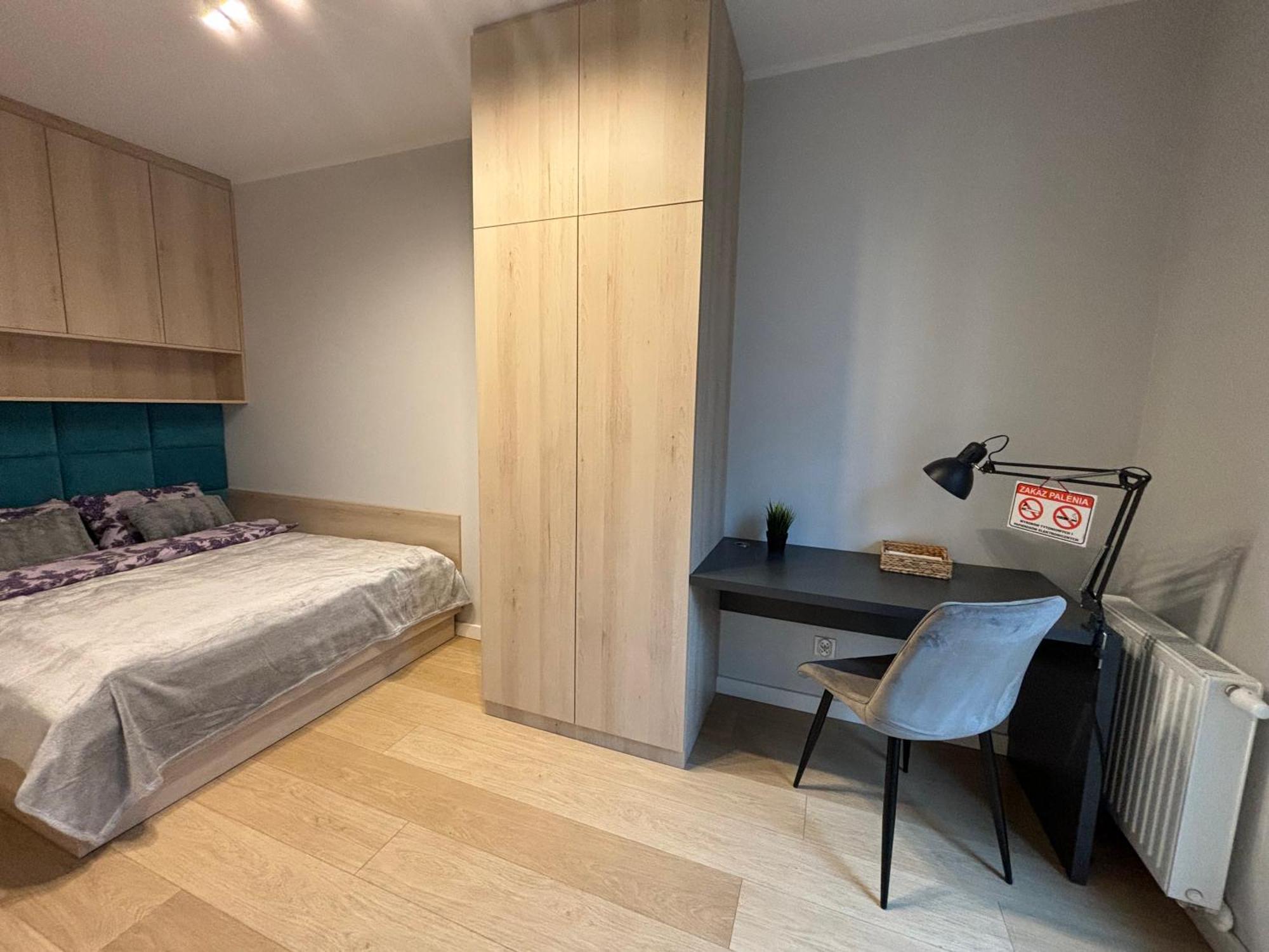 Chopin Park Lux Apartment, Self Check-In 24H, Free Parking, Air-Conditioning Poznań Rum bild